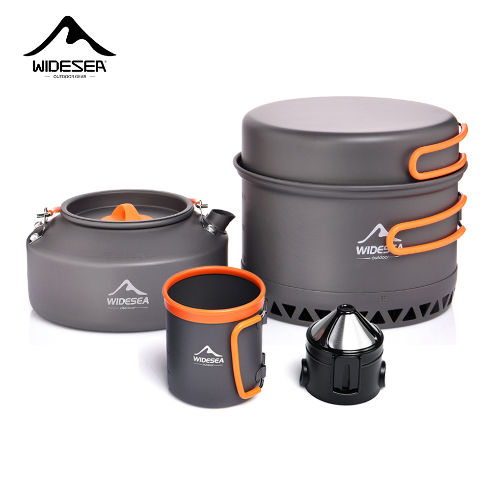 Camping Cooking Equipment - Набор посуды для кемпинга, уличная посуда,