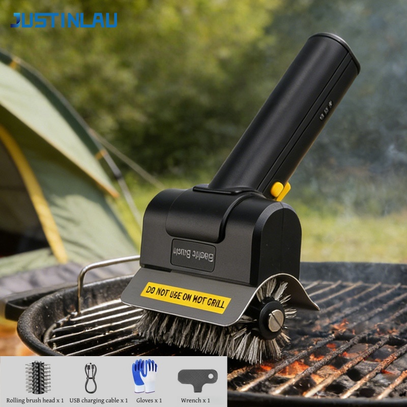 Camping Cooking Griddle - Электрическая щетка для гриля JUSTINLAU, щетка
