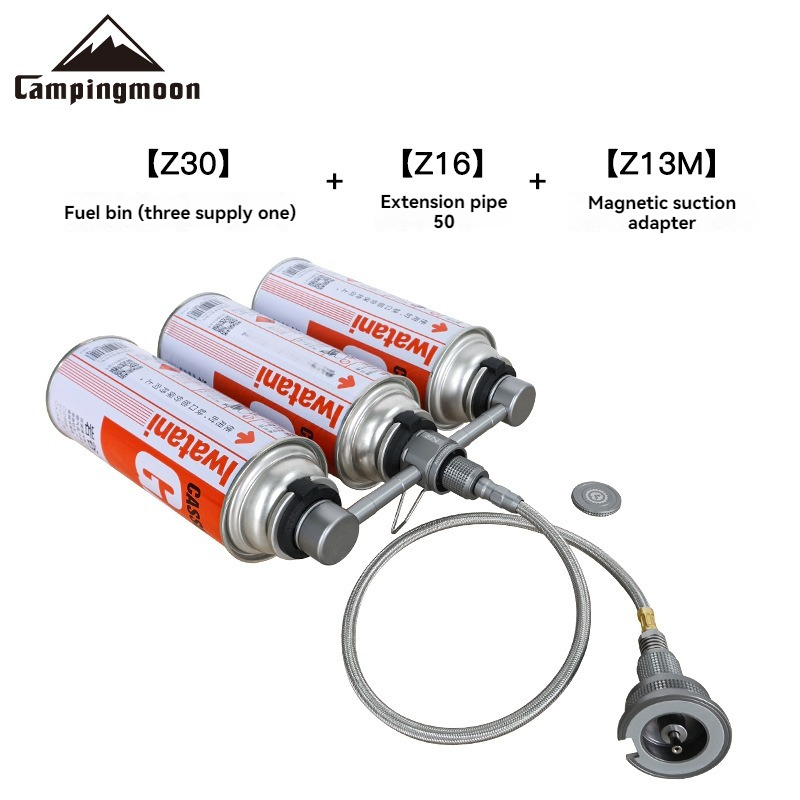 Camping Cooking Propane - Кассетный топливный бак, три поставки, одна