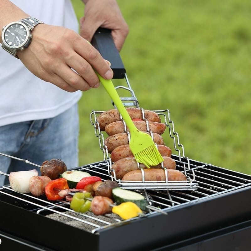 Camping Cooking Equipment - Портативный гриль для кемпинга, барбекю, компактный,