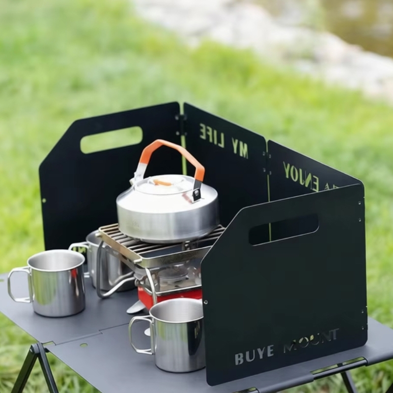 Camping No Cooking Meals - Боковой экран походной плиты для приготовления