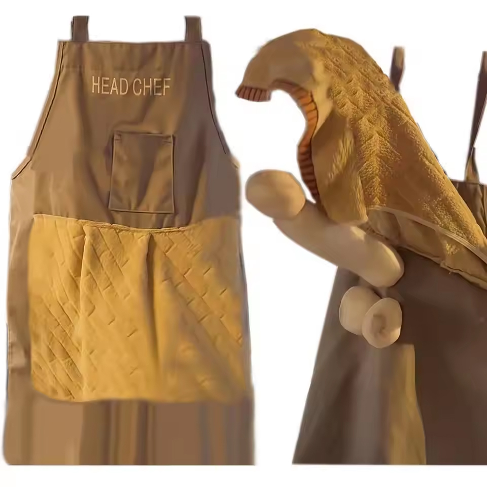 Camping Cooking Apron - НОВЫЙ Прикольный фартук для шеф-поваров с