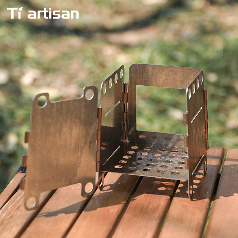 Портативная походная печь Tiar – обзор и цена Camping Cooking Wood Stove