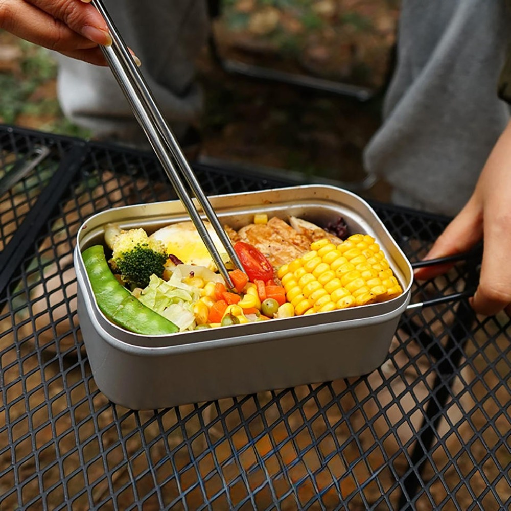 Ультралегкая посуда для кемпин – обзор и цена Camping Cooking Cutlery Set