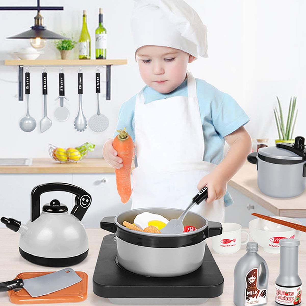 Детский кухонный набор игрушек – обзор и цена Camping Cooking Kids