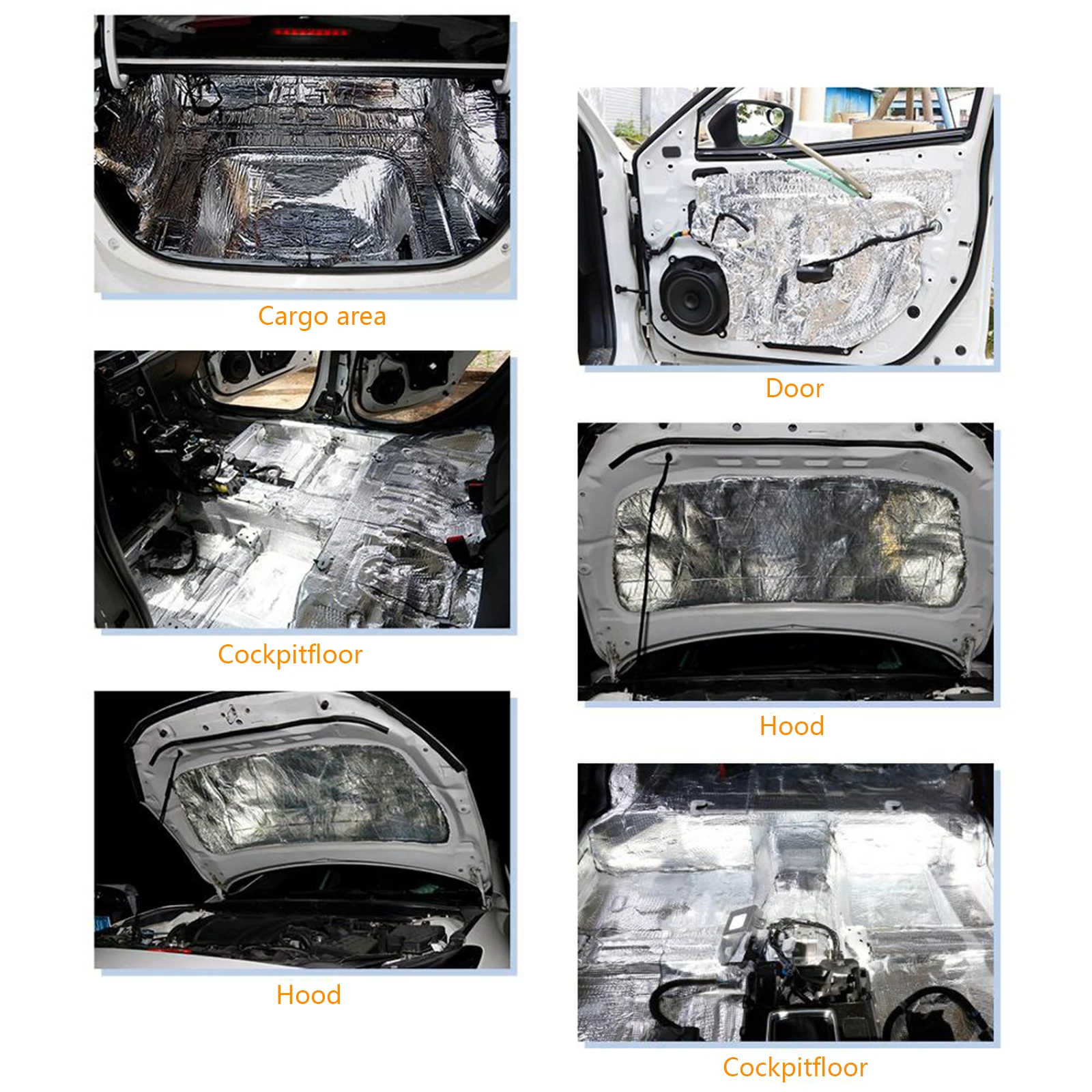 Шумоизоляционный мат для автом – обзор и цена Aluminum Foil Heavy Duty