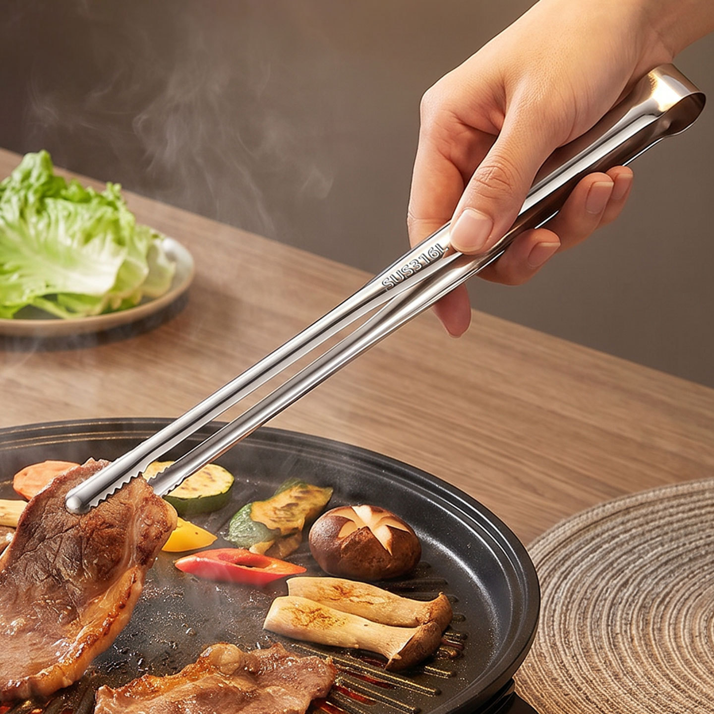 Щипцы для гриля, кухонные щипц – обзор и цена Camping Cooking Griddle