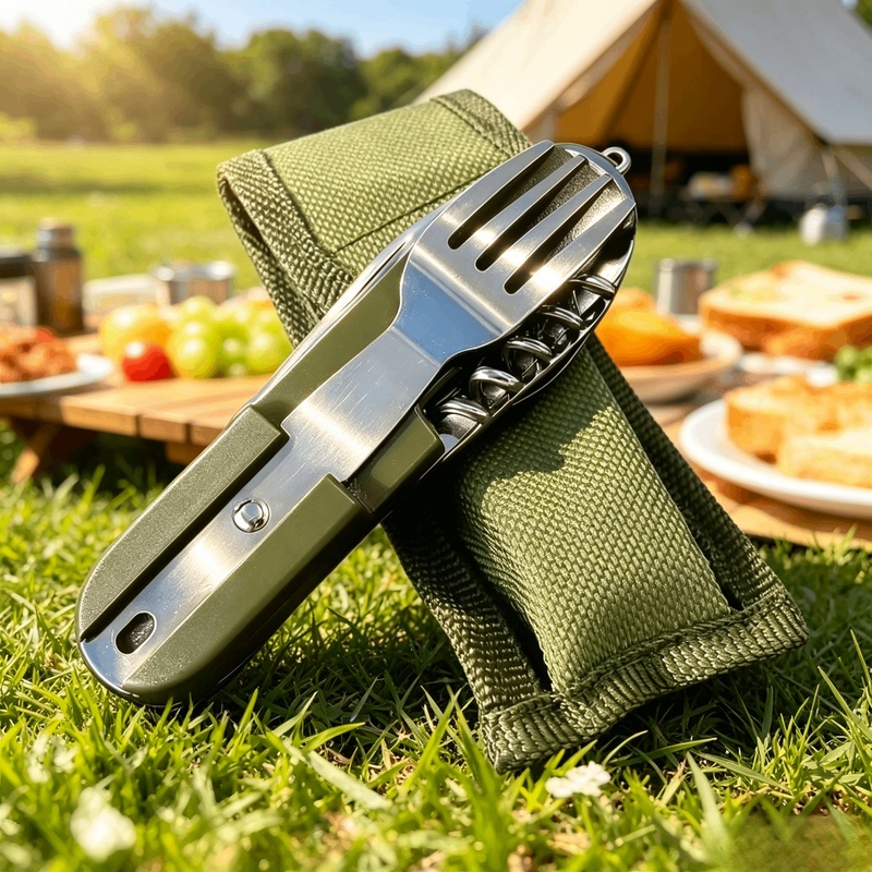 Набор столовых приборов из нер – обзор и цена Camping Cooking Cutlery Set