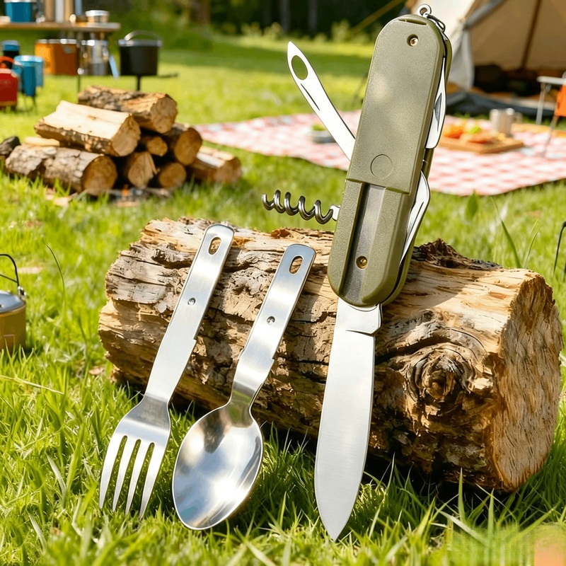 Набор столовых приборов из нер – обзор и цена Camping Cooking Cutlery Set