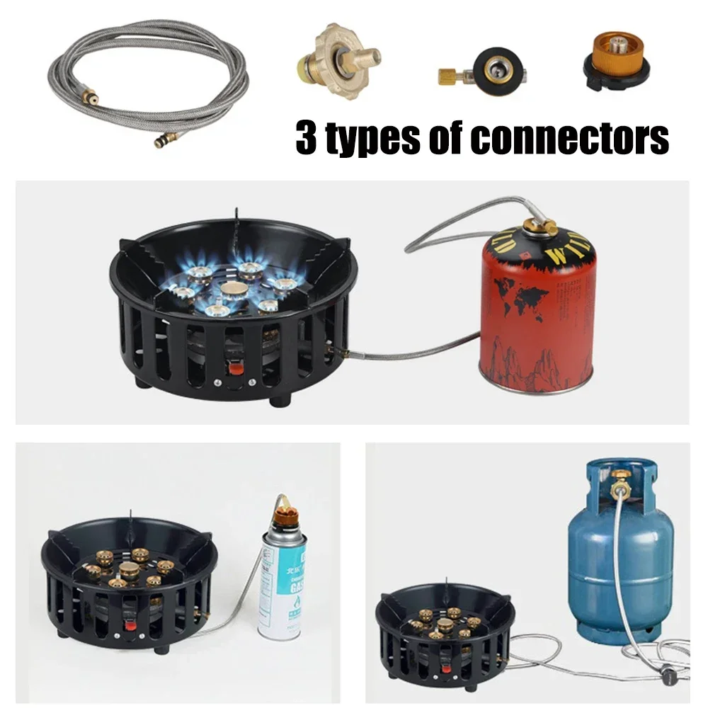 19800 Вт 7-ядерная походная пе – обзор и цена Camping Cooking Wood Stove