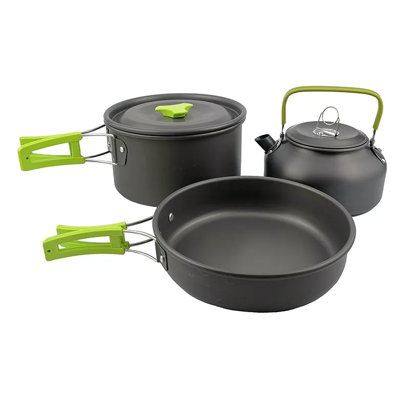 Уличная кастрюля, чайник, набо – обзор и цена Camping Cooking Pot Stainless Steel