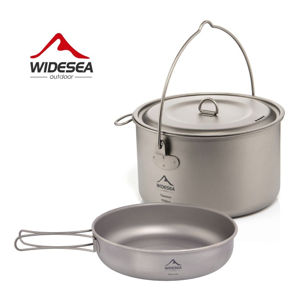Widesea посуда для кемпинга, т – обзор и цена Camping Cooking Pot Stainless Steel