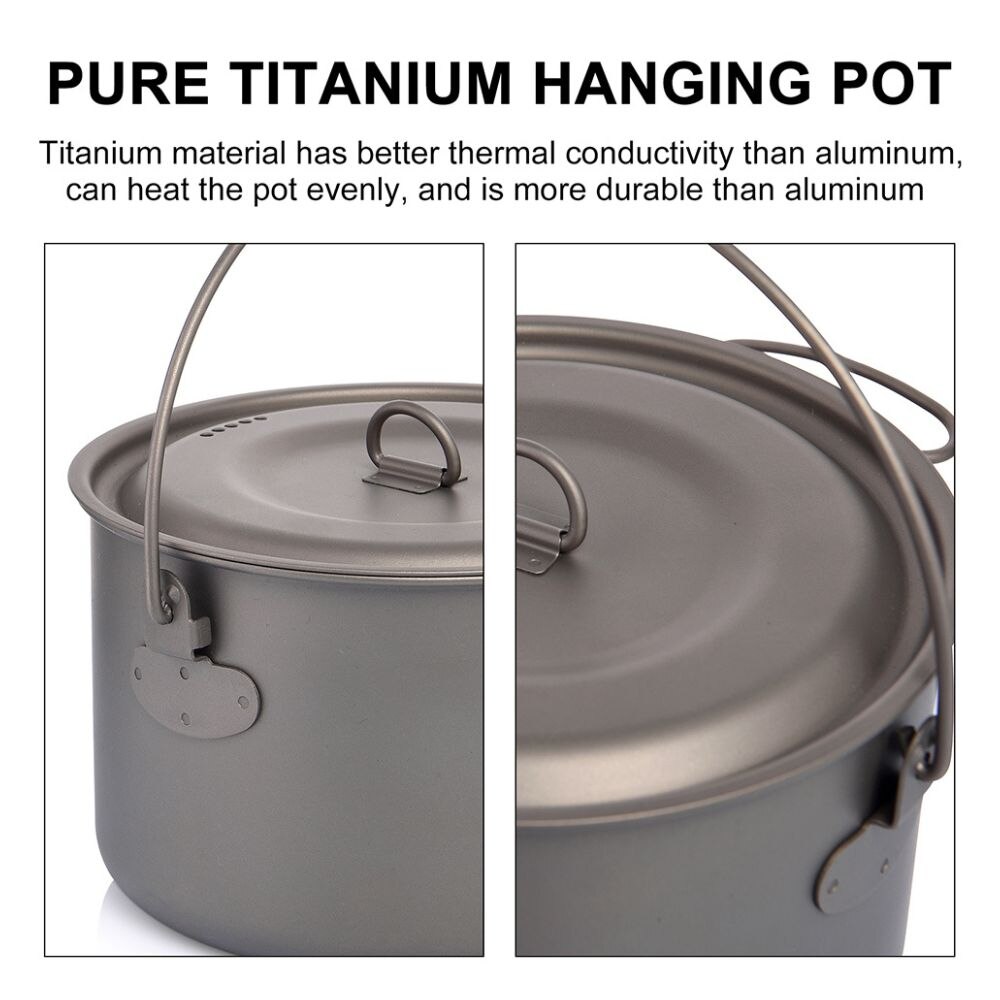 Widesea посуда для кемпинга, т – обзор и цена Camping Cooking Pot Stainless Steel