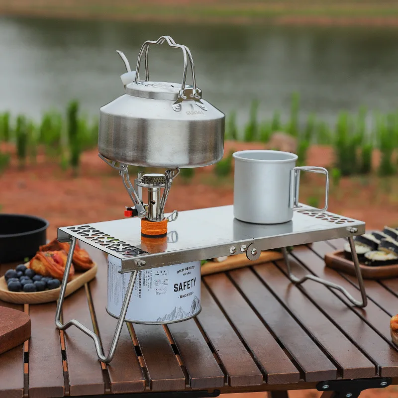 Портативный уличный мини-стол  – обзор и цена Camping Cooking Griddle