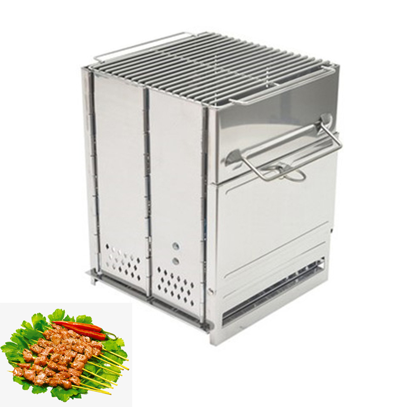 Портативная разборная дровяная – обзор и цена Camping Cooking Equipment