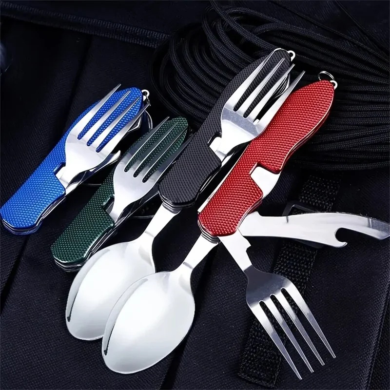 Набор столовых приборов из нер – обзор и цена Camping Cooking Cutlery Set