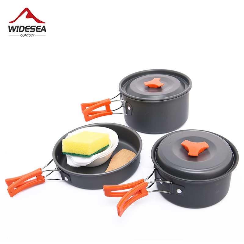 Набор посуды Widesea для кемпи – обзор и цена Camping Cooking Cutlery Set