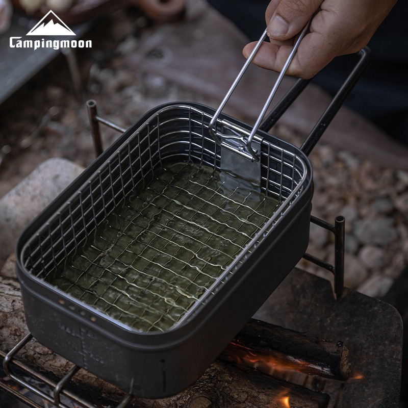 CAMPINGMOON S-1218 Складная се – обзор и цена Camping Cooking Tin