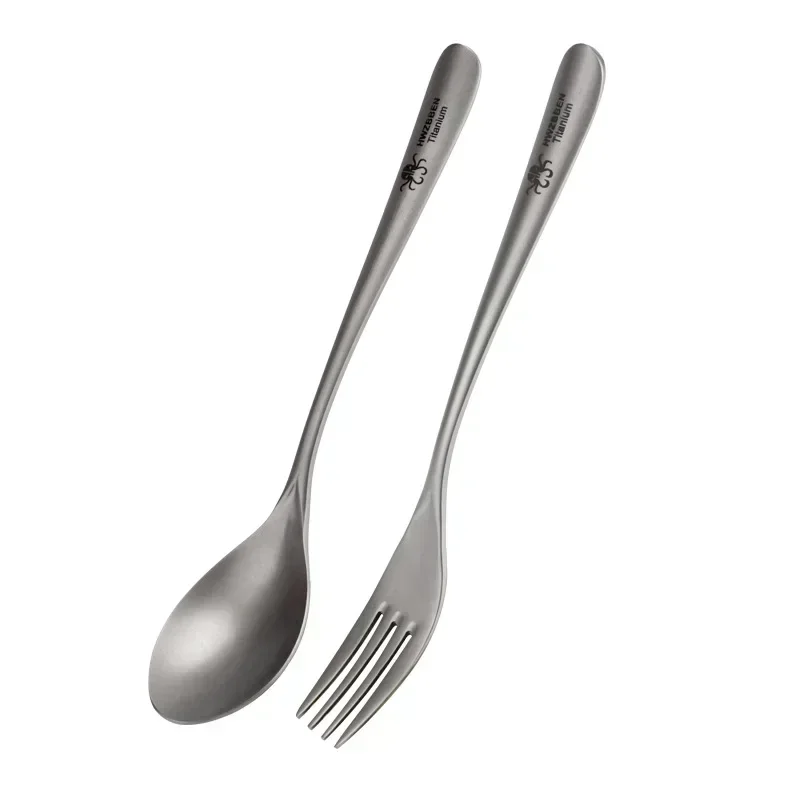 HWZBBEN Титановая посуда для к – обзор и цена Camping Cooking Cutlery Set